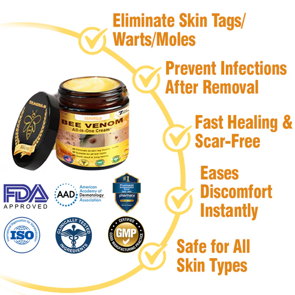 SEAGRIL®Bee Venom Cream – 🌸 Anti-Aging, Hydrating & Skin Repair