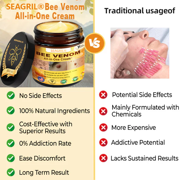 SEAGRIL®Bee Venom Cream – 🌸 Anti-Aging, Hydrating & Skin Repair