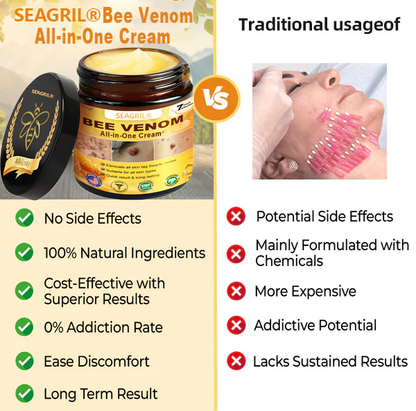 SEAGRIL®Bee Venom Cream – 🌸 Anti-Aging, Hydrating & Skin Repair